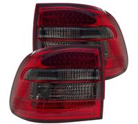 Feux Arrière Latéraux Rouges-Noirs LED Paire Pour Porsche Cayenne 03-06