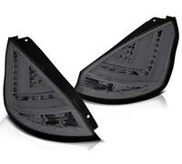 Feux arrière LED compatibles avec Ford Fiesta Mk7 2012 2013 2014 2015 2016 Hatchback GV-788 Ensemble complet de feux arrière côté conducteur et passager