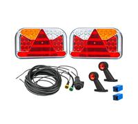 Feux arrière LED FRISTOM FT-170 + feux gabarit LED + faisceau MANTES 7 m,13 PIN