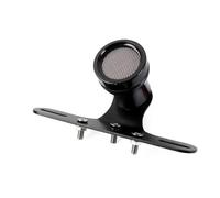 feux arrière moto feu frein Accessoires moto : Grille de protection intégrée, feu stop arrière LED, éclairage plaque d'immatriculation universel pour chopper et café racer custom