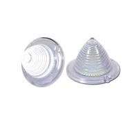 feux arrière Pour Chevrolet Pour Bel Pour Air Pour Biscayne Pour Nomad El Pour Camino 1960 1961 Feux Recul Arrière À LED Blancs Pour Voiture Eclairage arrière Feux(Clear Lens white)