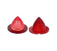 feux arrière Pour Chevrolet Pour Bel Pour Air Pour Biscayne Pour Nomad El Pour Camino 1960 1961 Feux Arrière Voiture À LED Feux Freinage Eclairage arrière Feux(Red Lens Red)