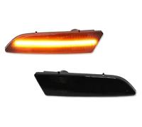 Feux Arrière Pour Chrysler Pour Crossfire 200-2008 2 Pièces Ambre Jaune Avant Si Marqueur Lumières Pare-chocs Avant Clignotant Lampe Assemblée 12V T10(2pc Front Amber3)