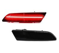 Feux Arrière Pour Chrysler Pour Crossfire 200-2008 2 Pièces Ambre Jaune Avant Si Marqueur Lumières Pare-chocs Avant Clignotant Lampe Assemblée 12V T10(2pc Rear Red Smoke)