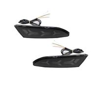 Feux arrière Pour Ford Pour Focus 3 Berline Hayon 2011-2014 Feux Réflecteur Pare-chocs Fonctionnent Comme Arrière Antibrouillard Et Clignotants LED Feux arrière(Smoked)