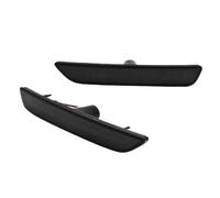 Feux Arrière Pour Ford Pour Mustang 1999-2018 Feux De Position Latéraux Avant Arrière Stationnement AR3Z-15A201-A(10-14 Black Front Amber)