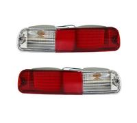 Feux Arrière pour Mitsubishi Pajero Montero V73 V75 V77 2003-2007 Feu Arrière Voiture Feu Arrière Avertissement Réflecteur Lampe Lentille Rouge avec Ampoules Car Feu ArrièRe(Left and Right)