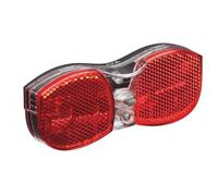 Eclairage velo pile ar axa city rear 3 led (fixation porte bagage 80mm)