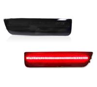 Feux Arrière Pour Vw Pour p&assat B5.5 2001-2005 Marqueur De Pare-chocs D'angle Avant De Voiture Ambre/feux De Conduite Clignotant Indicateur De Miroir Latéral(2pc Smoked Red)