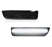 Feux Arrière Pour Vw Pour p&assat B5.5 2001-2005 Marqueur De Pare-chocs D'angle Avant De Voiture Ambre/feux De Conduite Clignotant Indicateur De Miroir Latéral(2pc Smoked white)
