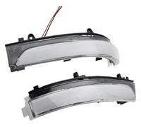 Feux Arrière Pour VW Pour p&assat B7 Pour Vento Pour G&olf MK4.5 Pour Polo 2012 2013 2014 2015 2016 Clignotant Dynamique Indicateur Séquence De Miroir Latéral(Dynamic Crystal)