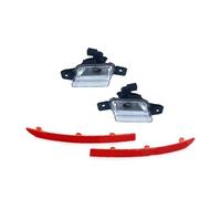 Feux Arrière pour VW pour Tiguan 2009-2014 2015 2016 2017 Pare-Chocs Arrière Feu Freinage Recul Feu Réflecteur Signal Réchauffement Arrière Car Feu ArrièRe(Un Jeu)