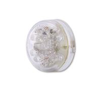 Feux arrière Shin Yo LED Disc, verre cair, homologué E