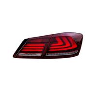 Feux arrière Voiture Compatible Avec Accord 2013-2017 Feu Antibrouillard Feux Jour Feux Stop RGB Automatiques Clignotant Installation Facile Plug And Play Feu Arrière Ensembles(Red)