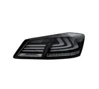 Feux arrière Voiture Compatible Avec Accord 2013-2017 Feu Antibrouillard Feux Jour Feux Stop RGB Automatiques Clignotant Installation Facile Plug And Play Feu Arrière Ensembles(Black)
