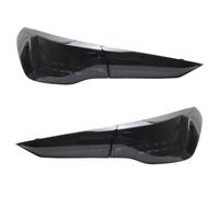 Feux arrière Voiture Compatible Avec BMW Pour CSL 2020-2023 Feu Arrière Ensembles M4 Modifié Feu Jour DRL Arrière Feu Clignotant Dynamique Clignotant Flottant Ligne Voiture Lampe(Smoked Black)