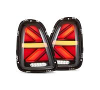 feux arrière voiture Pour BMW pour Mini R56 2007-2013 2x ensemble de feux arrière voiture LED clignotants dynamiques Plug and Play antibrouillard inverse Feux de recul