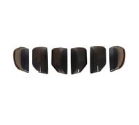 Feux arrières 6 Pièces Pour Ford Pour Mustang 2015 2015 2016 2017 2018 Couvercle De Feu Arrière De Voiture Fumé Garniture De Capot De Feu Arrière Feux Arrières Auto(2015-2017)
