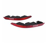 Feux Arrières AIDLMBG pour Voiture Q3 2011-2018 Rouge Feu Recul avec Ampoules Phare Arrière LED Super Lumineux Résistant aux Chocs Imperméable Anti-Poussière Résistant à l'Humidité