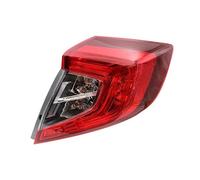Feux arrières auto Compatible Avec Civic 10th 2016 2017 2018 2019 Feu Arrière De Voiture Gauche Droit Feu Arrière Clignotant Antibrouillard Pièces Automobiles Boîtier De Lampe Sans Ampoule
