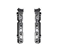 Feux arrières auto Compatible Avec Ford Pour Transit Pour MK7 2006-2014 6C11-13404-AD Réflecteur De Pare-chocs Arrière De Voiture Feu Arrière Feu Stop Circuit Imprimé 6C11-13405-AD(Black,Set)
