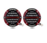 Feux Arrières Auto Feu Arrière À LED Rond Avec Clignotant Séquentiel Feu Stop Feu Freinage DRL Pour Camion Remorque Fourgonnette Camion Camping-car Bus 4x4 Pick-up Cache Feu Arrière(2Pieces)