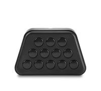 Feux arrières auto Feux Freinage À LED Style F1 12 LED Clignotant Rouge Arrière Avertissement Automatique 12 V Pour Voiture SUV, VTT(1pc)