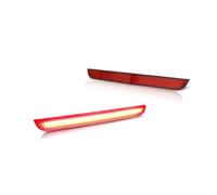 Feux arrières auto Pour Dodge Pour Challenger 2015-2022, Feux Arrière À LED Rouges Réflecteurs Pare-chocs Arrière/freins Feu Antibrouillard(Red Lens)