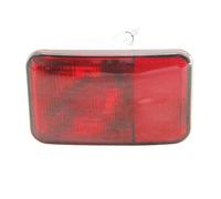 Feux Arrières pour Jeep pour Wrangler 2007 2008-2018 Boîtier Feu Antibrouillard Pare-Chocs Arrière Remplacement sans Feux D'avertissement D'ampoule Feu Arrière Remorque(Droit)