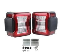 Feux arrières Pour Jeep Pour Wrangler JK JL Version US/EU 2007-2017 2 Pièces Feu Arrière Modifié À LED Accessoires De Voiture Feu De Position À LED Feu De Recul Feux Arrières Auto(Red-JK 2007-2017)