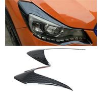 Feux Arrières Pour Subaru XV 2012-2016 Voiture Phare Sourcil Lunette Arrière Avant Arrière Feu Antibrouillard Cadre Couverture Autocollant Garniture Fibre Carbone Feu Arrière Remorque(Headlight Eyebro