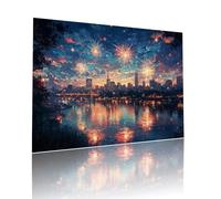 Feux Artifice Puzzle Adulte 300 pièces Educa Puzzles Classiques Impossible Paysage Je m'emmerdais Qualité Supérieure Mystery Challenge, Toy avec Inclure Colle, pour Adultes et Enfants 38x52cm t-975