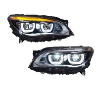 Feux Avant Assemblage Compatible Avec F01 F02 730i 740i 750i 760i Série 7 2009 2010 2011 2012 Phare Accessoires De Voiture DRL Clignotant Ensemble De Phares
