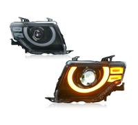 Feux Avant Assemblage Compatible Avec Mitsubishi Pour Pajero V97 V93 2007-2021 Pour Montero V87 V95 Phare De Démarrage DRL Phare De Voiture Feu De Jour