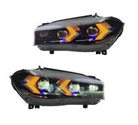 Feux Avant Assemblage Compatible Avec X5 F15 2014 2015 2016 2017 2018 Phare Avec DRL Clignotant Dynamique Projecteur Lentille Feu Avant Phare Feux De Route(USA Xenon)