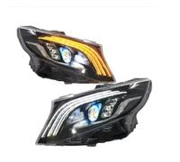 Feux Avant Assemblage Phare Avant DRL Compatible Avec Benz Pour Vito Pour W447 2016 2017 2018 2019 2020 2021, Accessoires Automobiles(Left Hand Drive)