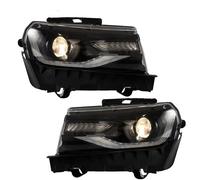 Feux avant auto Pour Chevrolet pour Camaro 5th Gen 2014-2015 éclairage voiture lumières LED phares assemblage lampe avant clignotant séquentiel phares Phares Avant