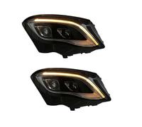 Feux avant de voiture pour Benz pour GLA pour W156 2015-2019 Phares LED DRL Tournage Animation Phares avant Plug and Play Paire de lampes frontales LED Assemblage de lampe frontale