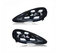 Feux Avant Ensemble Phares Pour Cayenne 958 2011-2014 Mise À Niveau 2019 9Y0 Phares Style Matrice Assemblage Complet LED Clignotants Dynamiques(RHD,Without AFS)