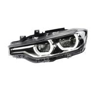 Feux Avant Ensemble Phares Pour F30 2013-2016 320i 318i Pour F35 Accessoire Voiture Feu Jour DRL LED Bi Xénon Ampoule Lampe Frontale(Halogen)