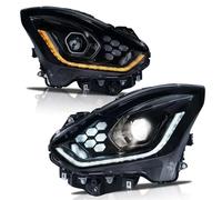 Feux Avant Ensemble Phares Pour Maruti Pour Suzuki Pour Swift Pour Dzire 2018-2021 LED Lampe Frontale Style Clignotant Dynamique Lentille Accessoire(Left hand drive)