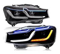 Feux Avant Ensemble Phares Pour X3 Pour F25 Phare LED 2011-2017 Ensemble Phares LED Mise À Niveau Des Signaux DRL Accessoires Feux Avant Voiture(2011-2013)