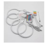 Feux Avant Pour BMW E36 Série 3 1992-1998 Avec Phares Car Styling Milk 16 Couleurs RGB LED Angel Eyes Ring Kit