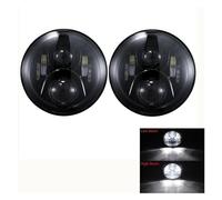 Feux Avant pour Chevy pour C10 pour C20 pour C30 Accessoires De Voiture LED 80W 7 "Pouces Phare avec Halo Angel Eyes Phares(Headlight 2pcs 4)