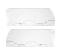 Feux Avants Auto 1 Paire D'abat-jour Phare Avant Voiture Pour BMW Série 7 E38 Facelift 1999 2000 2001 Couvercle Lentille 63128386953 63128386954 Projecteur principal