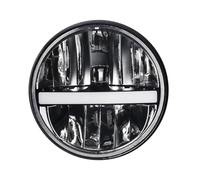 Feux Avants Auto 7 Pouces Phare LED DRL Angel Eyes Feux Circulation pour Voitures 12v pour Lada pour Niva 4X4 Voiture Tout-Terrain pour Jeep pour Wrangler JK TJ Phare Phare Avant(001 1PCS)