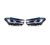 Feux avants auto Compatible Avec BMW Pour Série 5 G30 G38 525i 530i M5 2016-2023 Ensemble De Phares Au Xénon Voiture Lentille Projecteur Lampe Signalisation DRL Feu Conduite(EU Version)