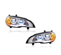 Feux avants auto Compatible Avec BMW Pour X5 E70 2007-2013 Phares Voiture Avec Clignotant Xénon DRL Feu Conduite Lampe Avant Ensemble D'éclairage Automatique Complet