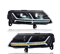 Feux avants auto Compatible Avec Pour A6 C6 S6 2005 2006 2007 2008 2009 2010 2011 Phares Avec Phares Avant Directionnels Dynamiques 1 Paire Sans Fonction AFS