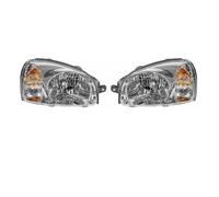 Feux Avants Auto Phare Avant De Voiture, Clignotant, Signal D'arrêt, Antibrouillard, Accessoires Voiture, pour Hyundai pour Santa Fe 2003 2004 2005 2006 HY2503134 Projecteur Principal(Only 1 Left)